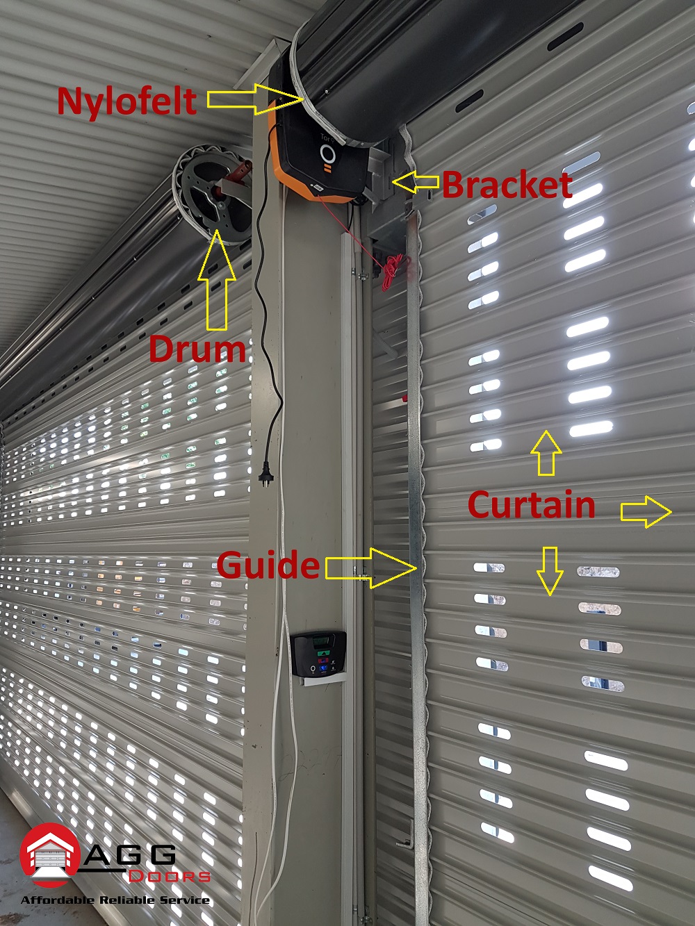 The Basic Parts of Your Garage Door AGG Doors