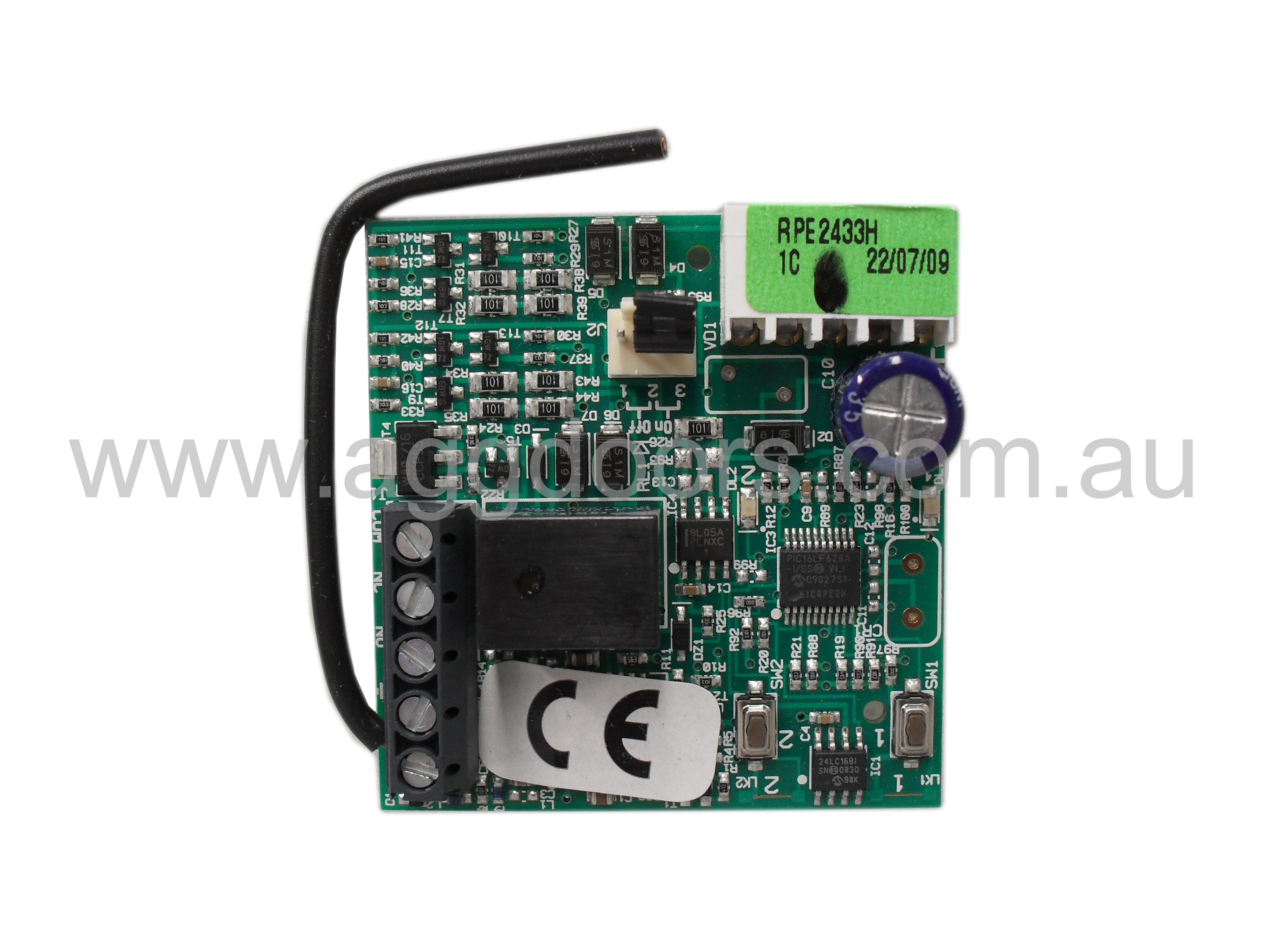 FAAC™ RPE2433H Add On Receiver Board - Garage Door Spare Parts