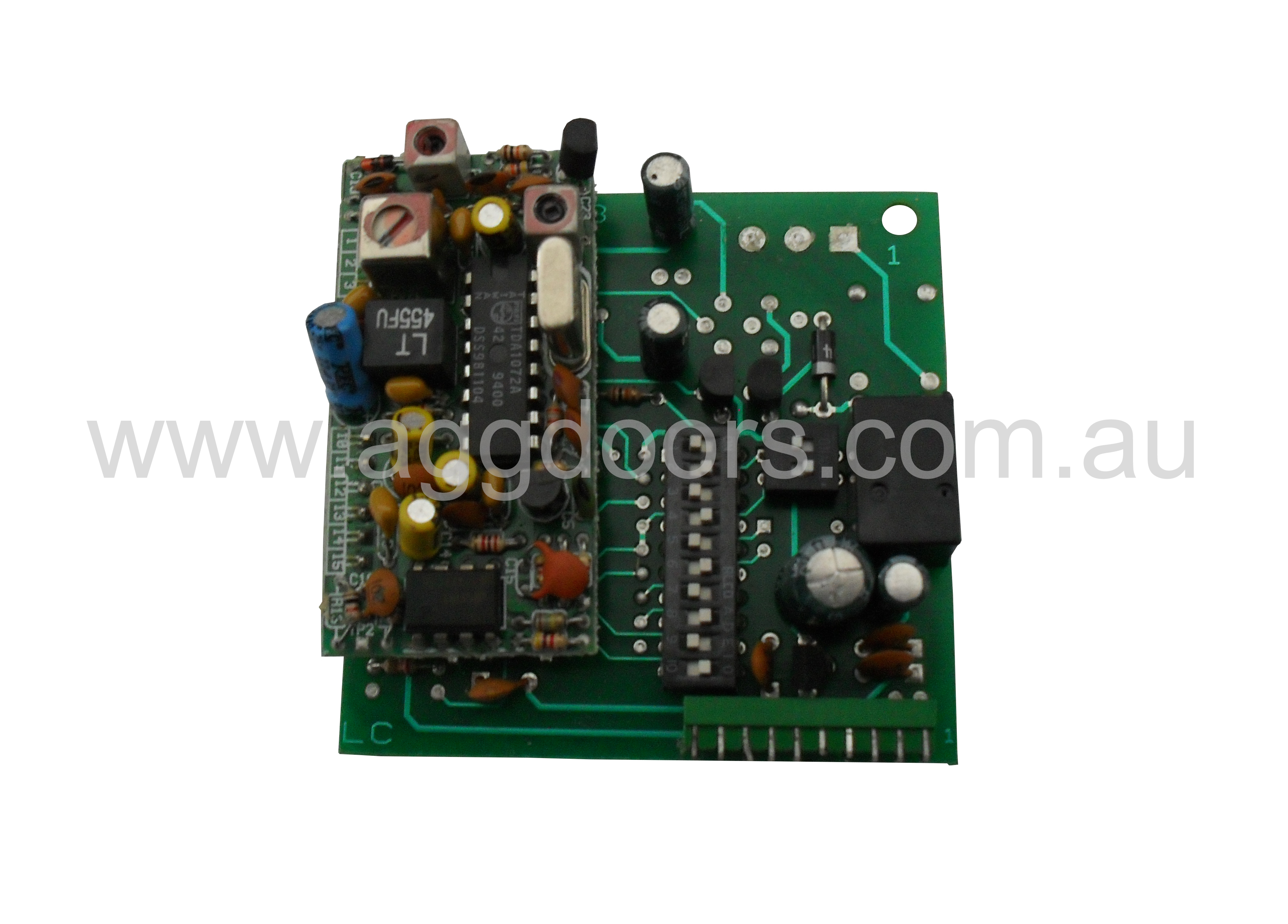 FAAC™ (Dip Switch) Plug In Receiver Board - Garage Door Spare Parts