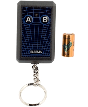 Elsema™ KEY-302 (2 Channel) Remote Control - Garage Door Remotes