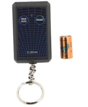 Elsema™ KEY-302DA (2 Channel) Dual Access Remote Control - Garage Door Remotes