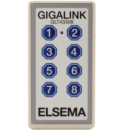 Elsema™ GLT43308 GIGALINK™ (8 Channel) Remote Control