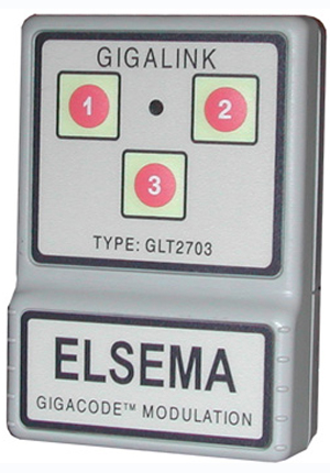 Elsema™ GLT2703 GIGALINK™ (3 Channel) Remote Control