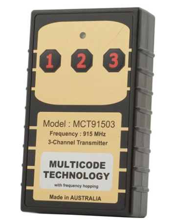 Elsema™ MCT91503 MULTICODE™ (3 Channel) Remote Control
