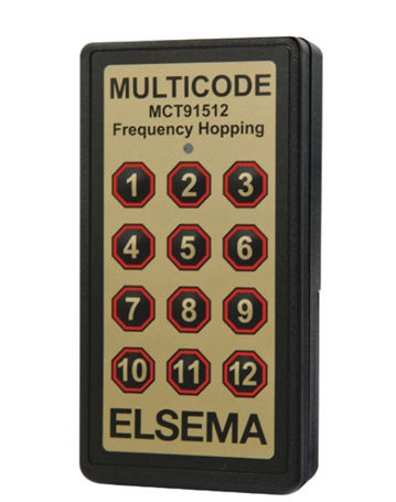 Elsema™ MCT91512 MULTICODE™ (12 Channel) Remote Control