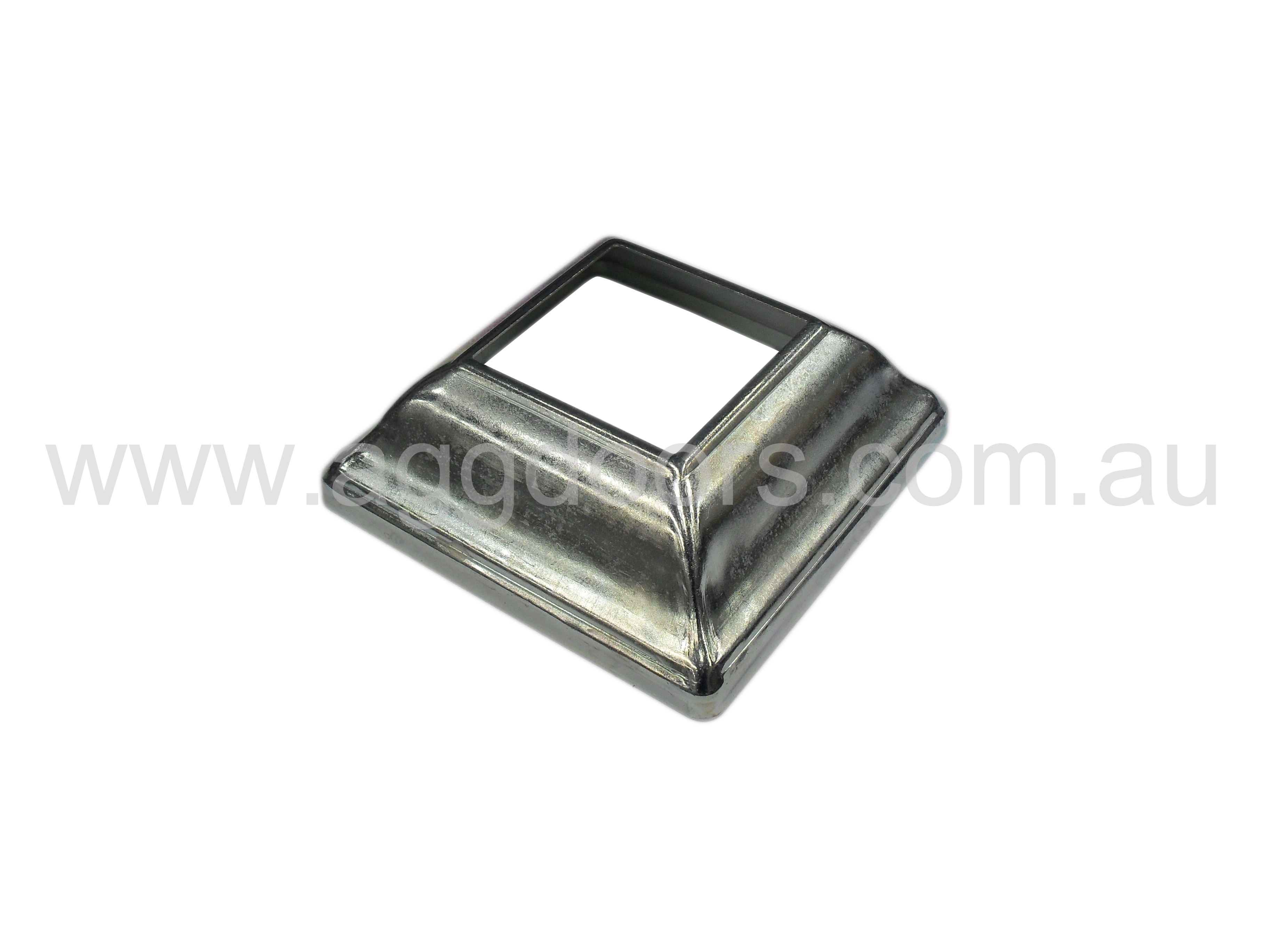 Zinc Plated Square Steel Post Cover (65mm x 65mm) - Garage Door Spare Parts