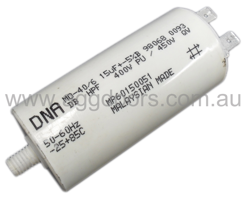 Merlin™ 230T Motor Capacitor 15μf Merlin™ 230T Motor Capacitor 15μf - Garage Door Spare Parts