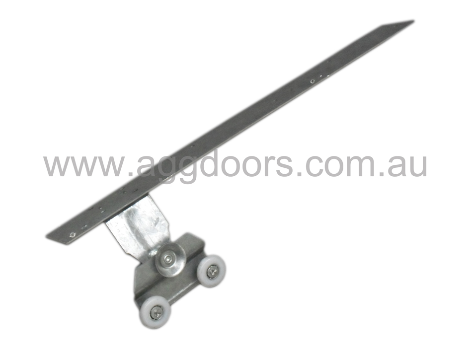 T250 Track-Type Top Weather-Seal & Wheel Assembly (RHS) - Garage Door Spare Parts