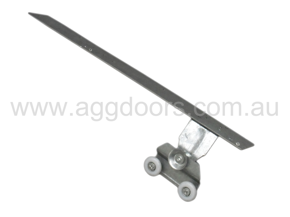 T250 Track-Type Top Weather-Seal & Wheel Assembly (LHS) - Garage Door Spare Parts