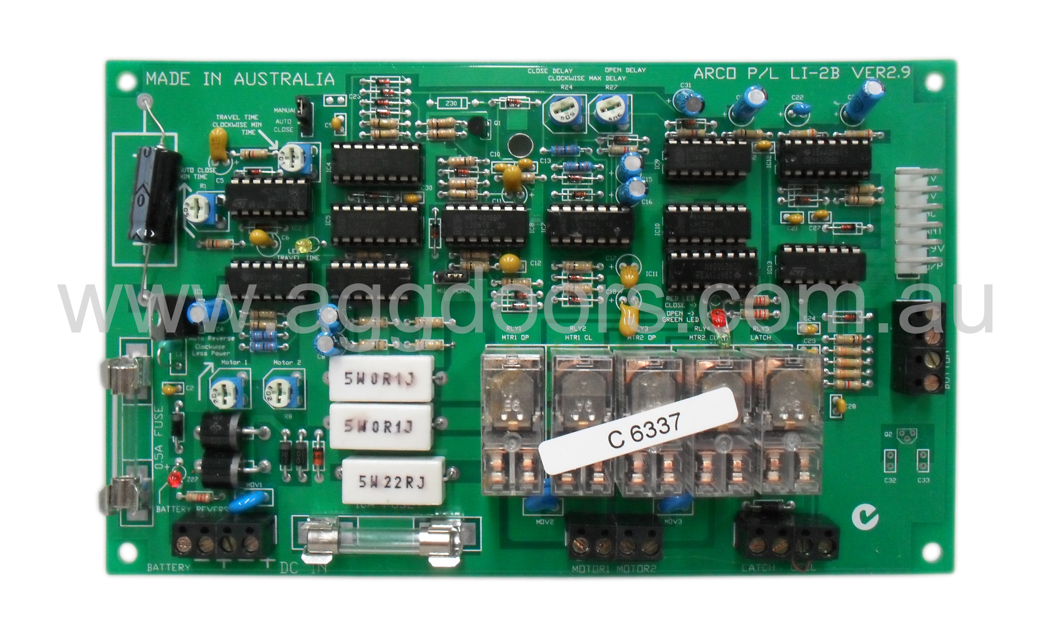 ARCO™ G950 Control Board (PCB) - Garage Door Spare Parts
