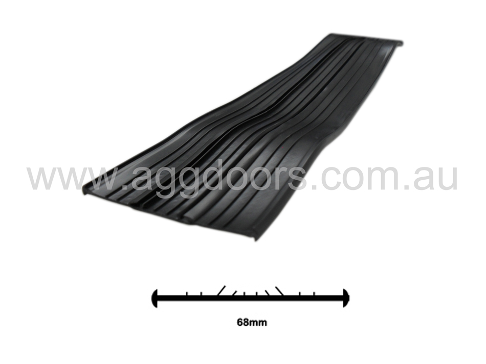 B&D™ Universal Weatherstrip (68mm) Black