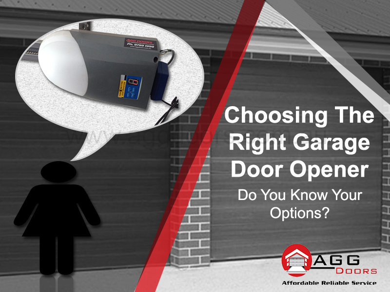 What You Need To Know When Choosing a Garage Door Opener