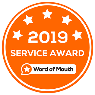 2019 Word of Mouth Service Award Logo