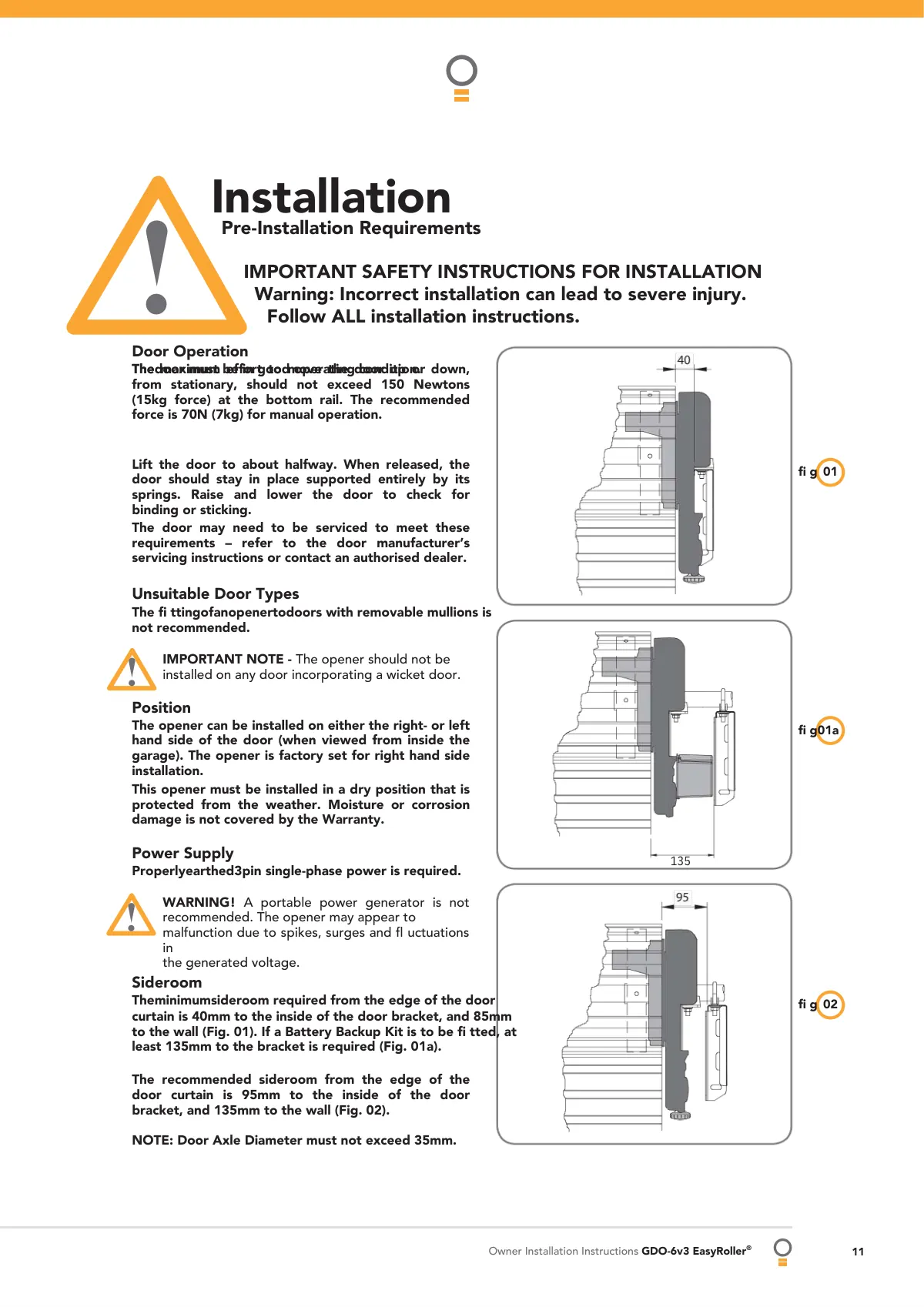 Source manual page 12 of 37 for ATA GDO-6v3 Manual v1.01, PDF version 1