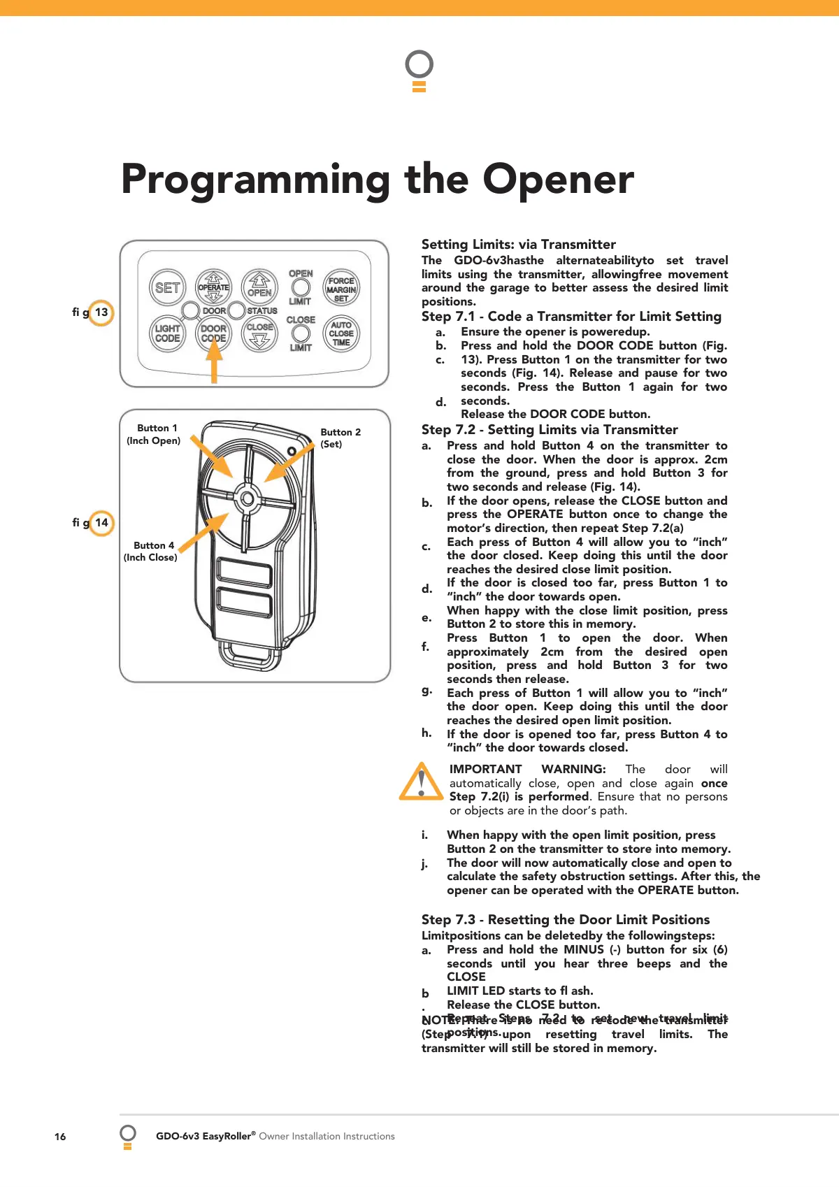 Source manual page 17 of 37 for ATA GDO-6v3 Manual v1.01, PDF version 1